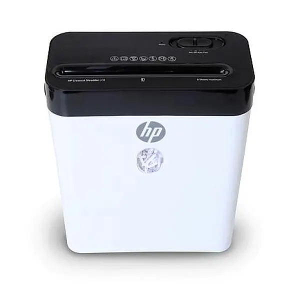 HP 8-Sheet Crosscut Shredder with 3.2-Gallon Bin