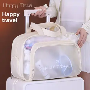 New Waterproof Dry Wet Separated Swimming Bag Beach Bag Gym Sports Bag Storage Washable Makeup Bag