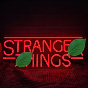 Stranger LED Neon Light Sign for Home Cinema Game Room Bar Party Store Unique Eye Catching Versatile Use Ideal for Events