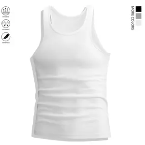 Men’s casual sleeveless fitness training tank top—ideal for spring and summer