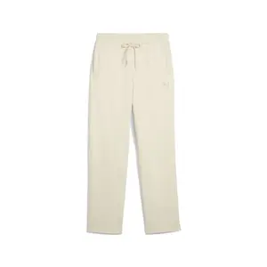 PUMA Womens Premium Essentials Relaxed Graphic Sweatpants Casual - White