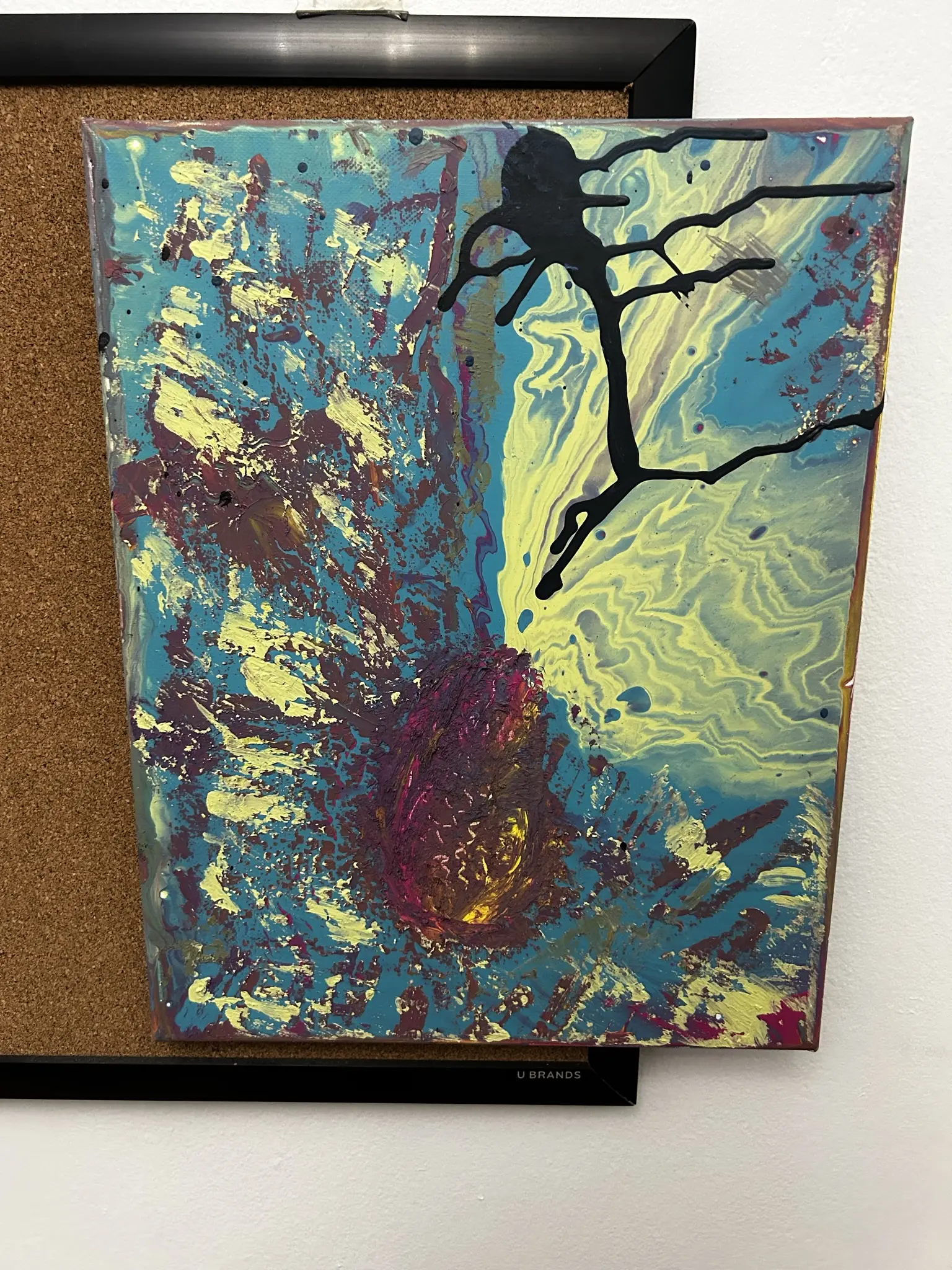 14x11 Abstract Art Portrait