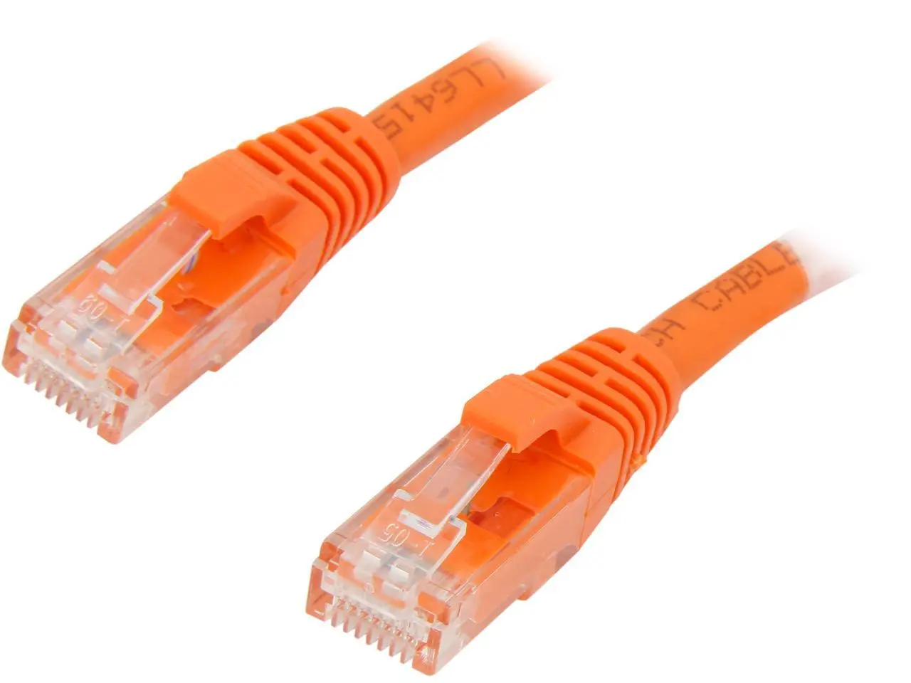C2G 27813 Cat6 Cable - Snagless Unshielded Ethernet Network Patch Cable, Orange (10 Feet, 3.04 Meters)