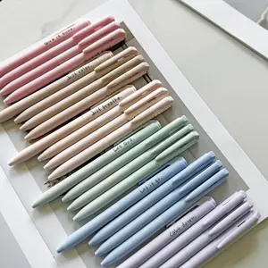 Colored Gel Ink Pen (24pcs), Soft Touch Smooth Writing Pen, Inspirational Encouraging Colorful Gel Ink Pen for Journaling School & Office Supplies