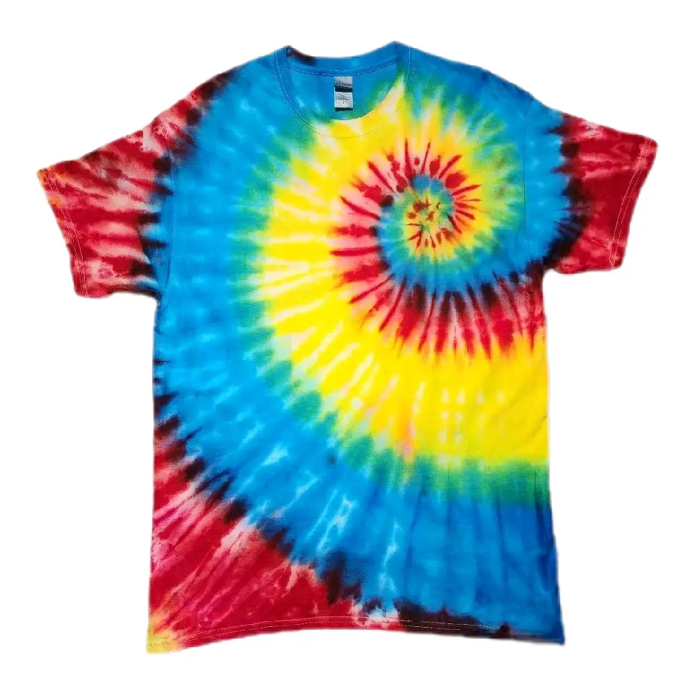 ​Vibrant Rainbow Spiral Tie-Dye Tshirt