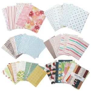 500 Sheets Vintage Scrapbook Paper Set Aesthetic Stationery Paper Supplies Decorative Paper for DIY Art Crafts Scrapbooking Journal Photo Album tiktokshopspringglowup