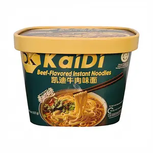 [Exp: Apr 25] Kaidi Halal Non-Fried Lanzhou Beef Ramen - Premium Air-Dried Instant Noodles