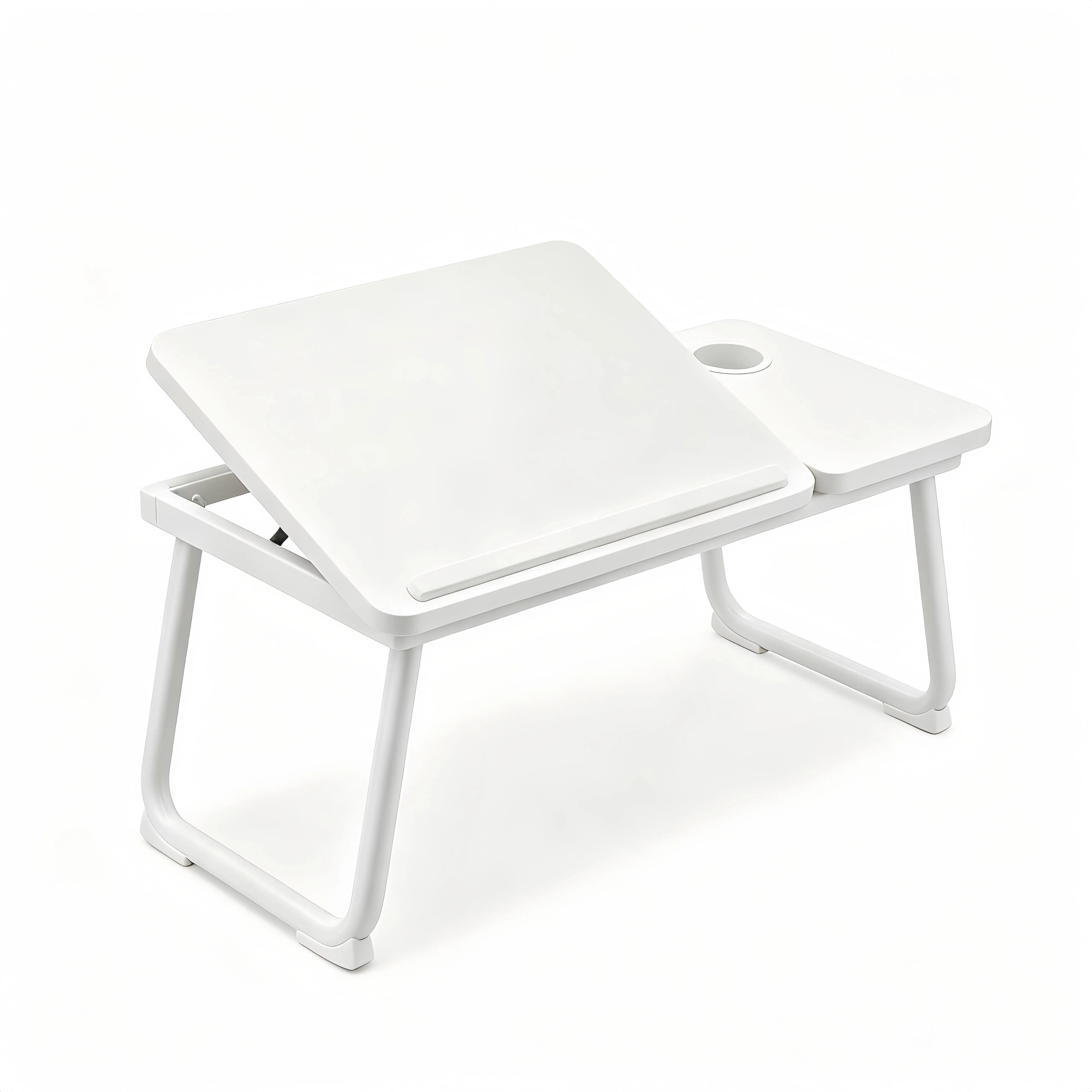 Foldable Adjustable Laptop Bed Table with Cup Holder, Drawer & Cooling Vent – Portable Tilting Desk for Students, Dorm & Home organizer multifunctional stand on-the-go use computer