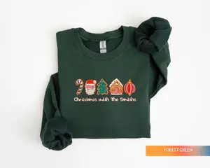 Custom Family Group Christmas Matching Crewnecks Shirt