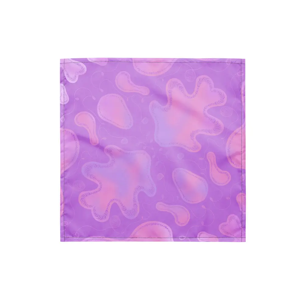 Groovy Purple Bandana, Fashion Hair Accessory Headband