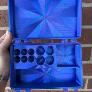 Protective Peptide Carrying Case | Fits 6 3mL & 4 10mL Vials + Syringes/Prep Pads
