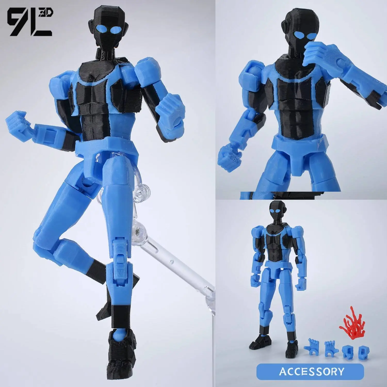 9L3D Printed Invincible Boy Lucky13 Dummy13 Conquer LEX Allen