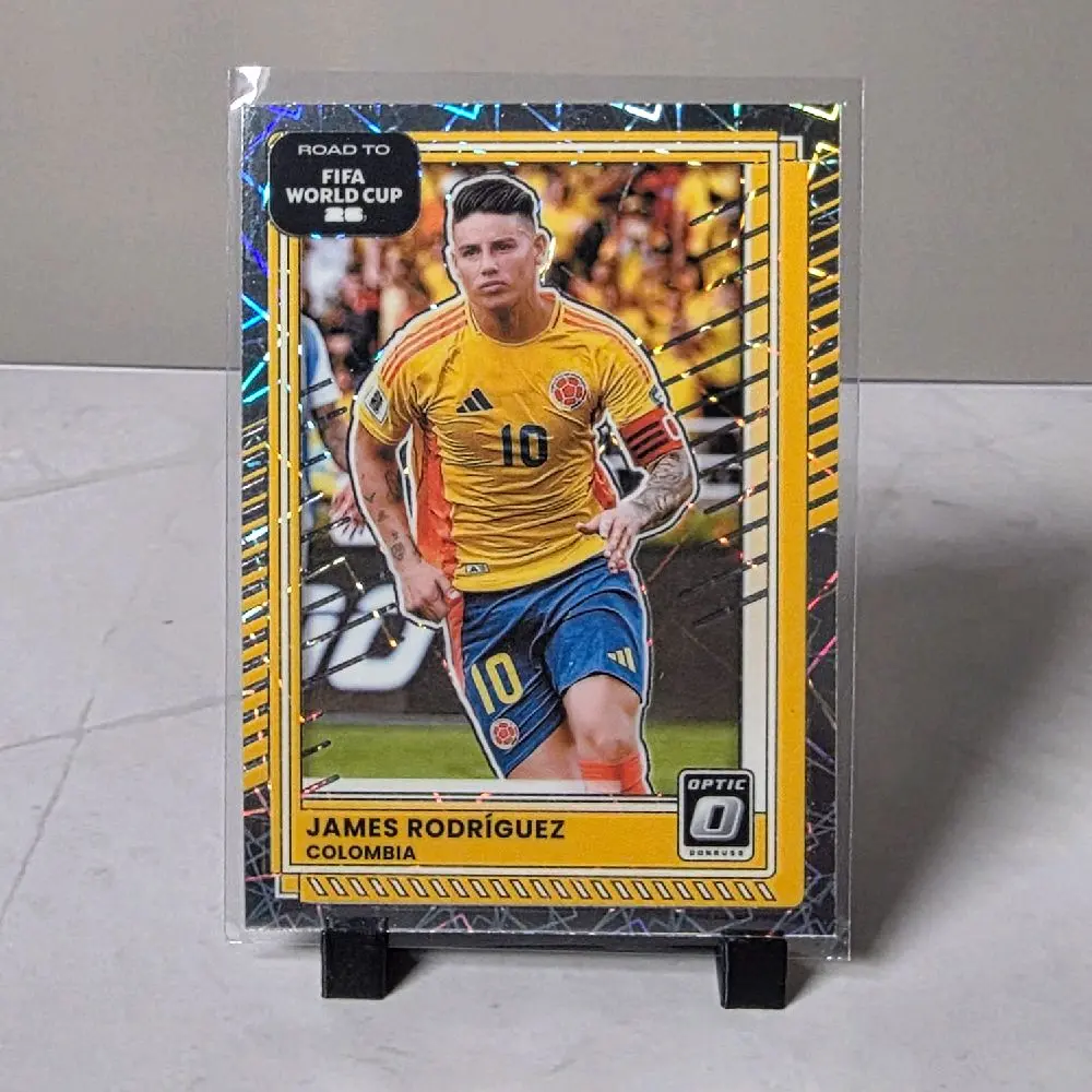 2025 Donruss Road to  FIFA WC Optic Velocity James Rodriguez Colombia #123