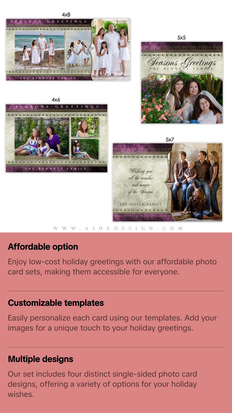 Christmas Photo Card Set - Christmas Wish Christmas Photo Card Set - Christmas Wish