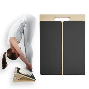 4-Season Adjustable Incline Board with Non-Slip Base, PortaCalf Stretcher for Home Use-Deep Squat Leg Training &Ankle/Heel Rehabilitation Support