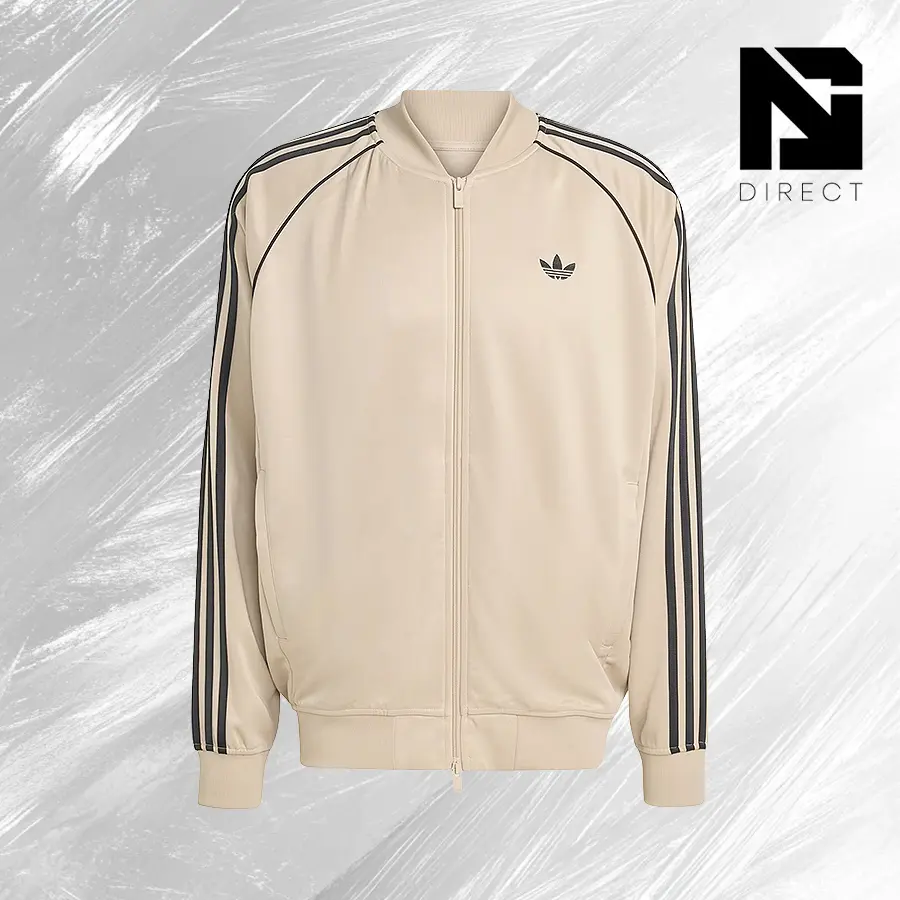 adidas SST ADICOLOR CLASSICS LOOSE TRACK TOP– Men's Lifestyle Sneakers – shoes for man  - Running Shoes, Lightweight Shock-Absorbing Comfort, Breathable Everyday Fit, Gym Training to Street Casual Wear - back to school - KC8524