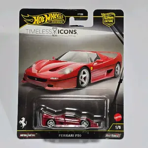 Hot Wheels Premium Ferrari F50 Red Car Culture Timeless Icons 1/5