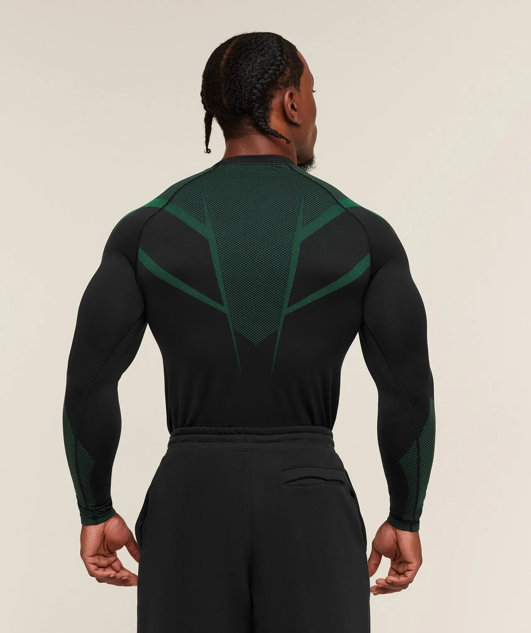 (CLEARANCE) Onyx Seamless Long sleeve Shirt, Men's Shirt, Gift for Him Comfortable & Stylish Casual Wear Perfect for Any Collection (with logo)