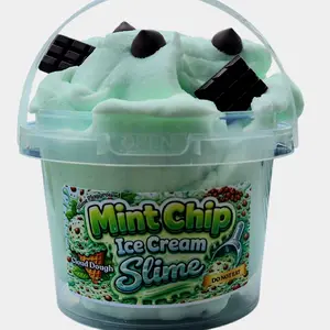 Mint Chip Whipped Cloud Dough Slime - 10 oz Bucket