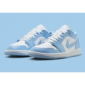 Women's Air Jordan 1 Low "Aluminum" Fashion Athletic Sneaker  DC0774-142