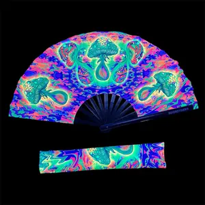Mushroom Fan + Sleeve (UV Reactive)