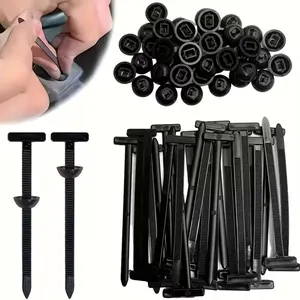 150-pack heavy-duty self-locking nylon cable ties | Thickened, high-strength, UV resistant, tool-free locking - durable and flexible, suitable for cars, motorcycles, homes, offices, outdoor areas, etc.