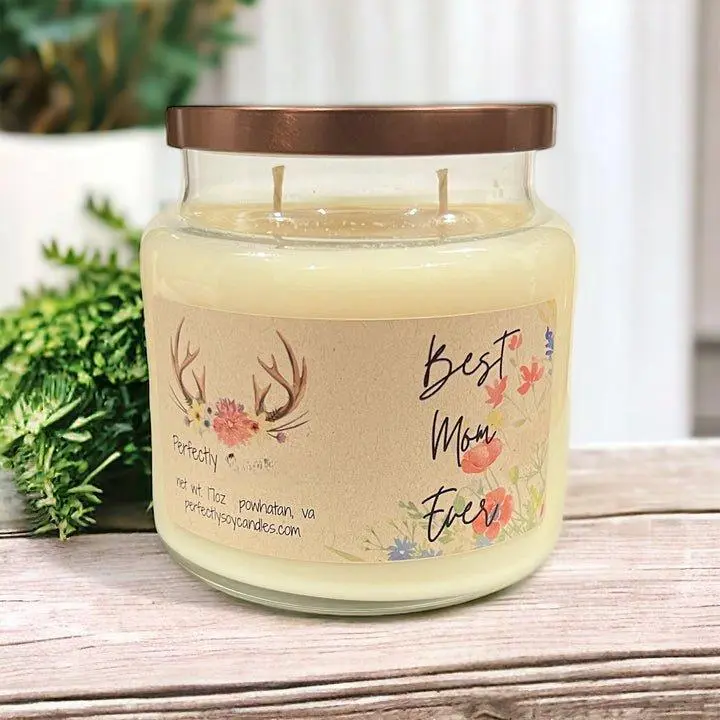 Mother's Day Candle Gift - 100% Soy Wax, Free of Phthalates & Carcinogens