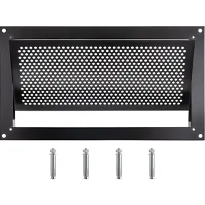 summervibes Crawl Space Foundation Flood Vent, 16"x8" Wall Mount Vent with Corrosion-Resistant Zinc-Coated Expansion Bolts