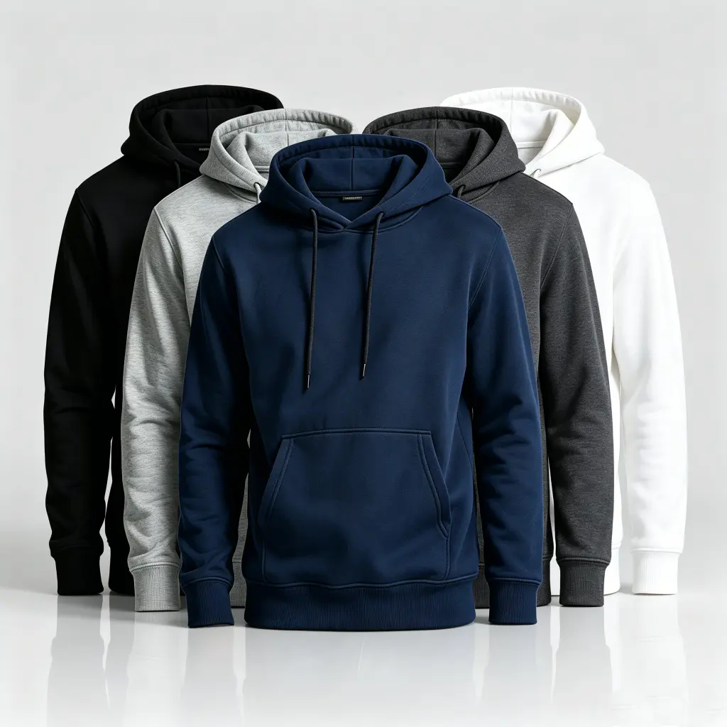 Men’s fleece hoodie, ultra soft and comfortable hoodie, heavy pullover hoodie with kangaroo pocket, drawstring thickened design, suitable for everyday casual wear and sports. Sweatshirts