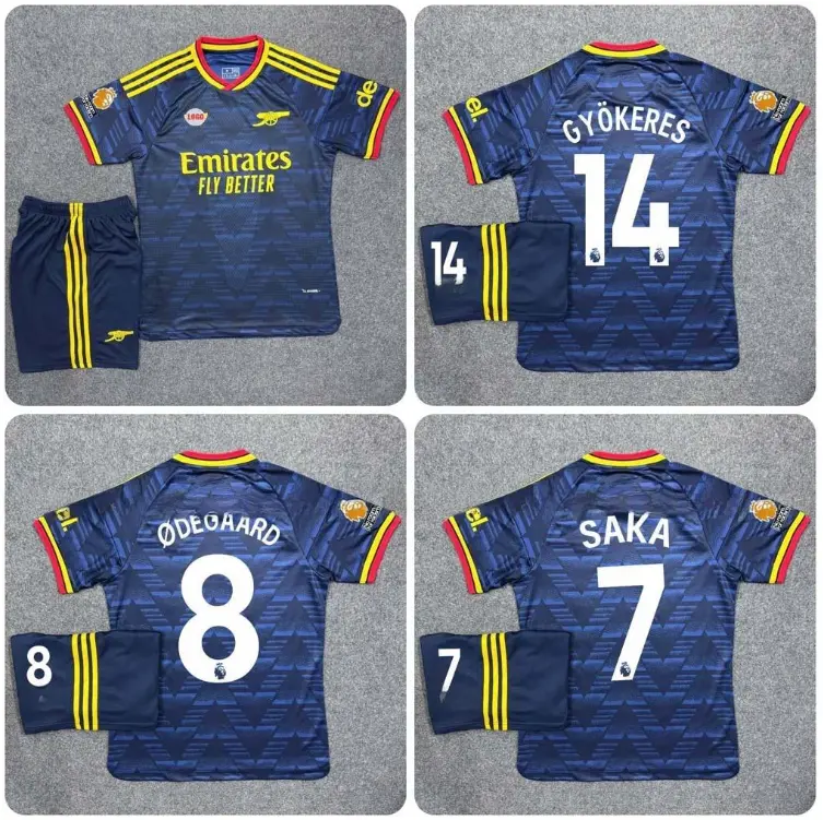 Arsenal F.C. #7 Bukayo Saka Gunners Inspired Football Jersey – London Club Style Breathable Soccer Jersey Streetwear Fan Shirt