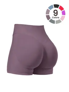 Seamless High Waist Butt-Lifting Cycling Shorts for Women, Comfortable Fitness Shorts, Trendy Sportswear for Active Lifestyle, Compression Short