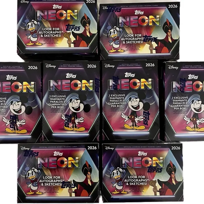 2026 Topps neon Disney Collectible card break - 8x blasters PYM Break #23