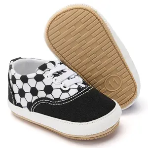 Baby Boys Girls Shoes Toddler Canvas Penny Loafers Comfortable Sport Shoes Infant Sneakers for 0-18 Months Indoor Outdoor Non-Slip Slippers First Walkers Trainers Lightweight Walking Shoes for 0 1 1.5 years old