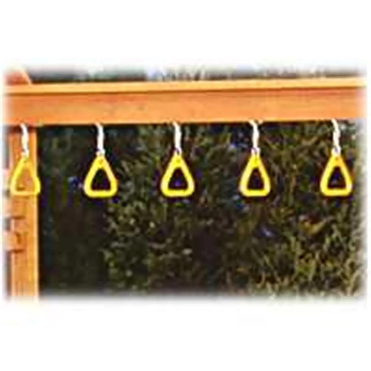 212 MAIN Monkey Ring Kit for Kids' Outdoor Jungle Gyms, Teardrop-Shape Sure Grip Rings for 10-Year-Olds to Build Upper Body Strength, Coordination, Obstacle Climb Skills and Confidence, PS 7744 Gymnastics Equipment, Child, Build Confidence
