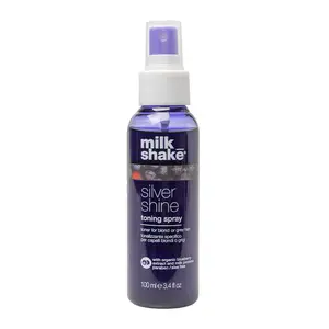 Milk_Shake Silver Shine Toning Spray - 3.4oz for Blonde & Grey Hair with Organic Blueberry Formula