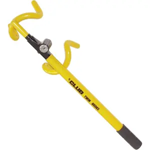 The Club 3000 Twin Hooks Steering Wheel Lock, Yellow
