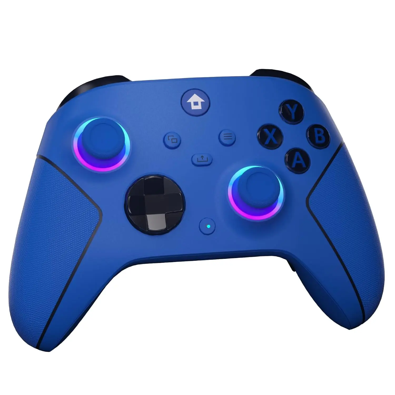 YUYIU Wireless RGB Gaming Controller for Xbox Series X|S, Xbox 1 & PC - Hall Effect Sticks, Turbo Function, Programmable Buttons, 1000mAh Rechargeable Battery