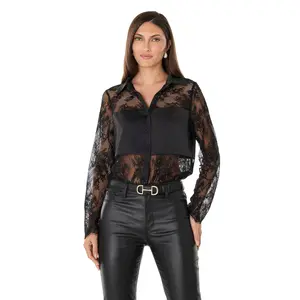 Vienna Lace Blouse - Black