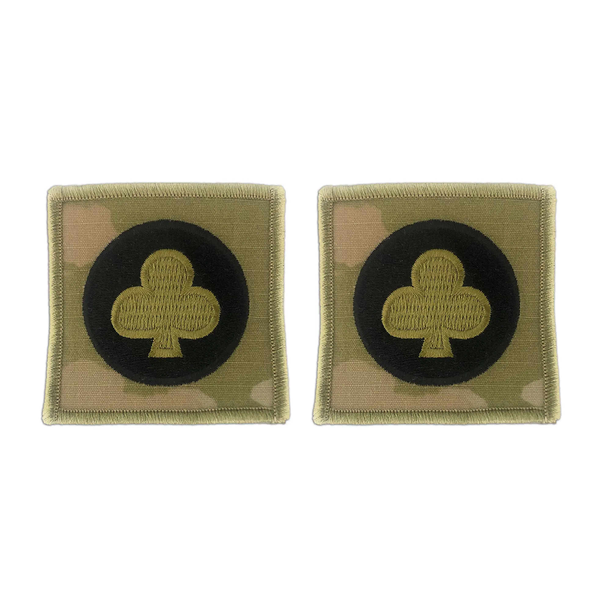 Club With ROTC 2nd LT Dot OCP Helmet Patch