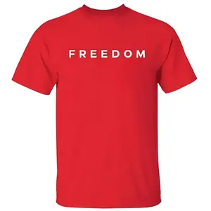 Freedom A True American Patriot Lengends Never Die Memorial T-Shirt, Shot Dead at Utah College Event Tee, Graphic Design Unisex Cotton T-shirt for Men for Women Menswear Womenswear graphic tees