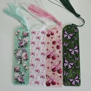 Colored Bookmarks with design made with  UV DTF , Ideal for Personalizing Your Books.
