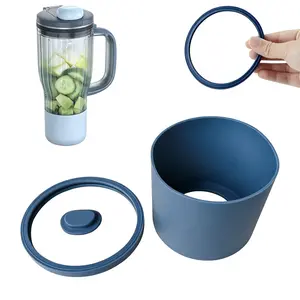 Ninja Blendboss Personal Blender Cup Replacement Set, Food-Grade Silicone Seals, Leak-Proof, Dishwasher Safe, Durable, 3-Piece Kit
