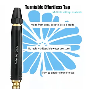 The Viral High-Pressure Water Nozzle That Cleans Everything ! Wash Cars, Water Plants, Blast Dirt Away – Fits All Standard Garden Hoses! Swivel Nozzle