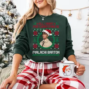 Malachi Barton Christmas Shirt, Malachi Barton T-Shirt, Malachi Barton Noel Shirt, Gift for Fans, Malachi Barton Fan Tees