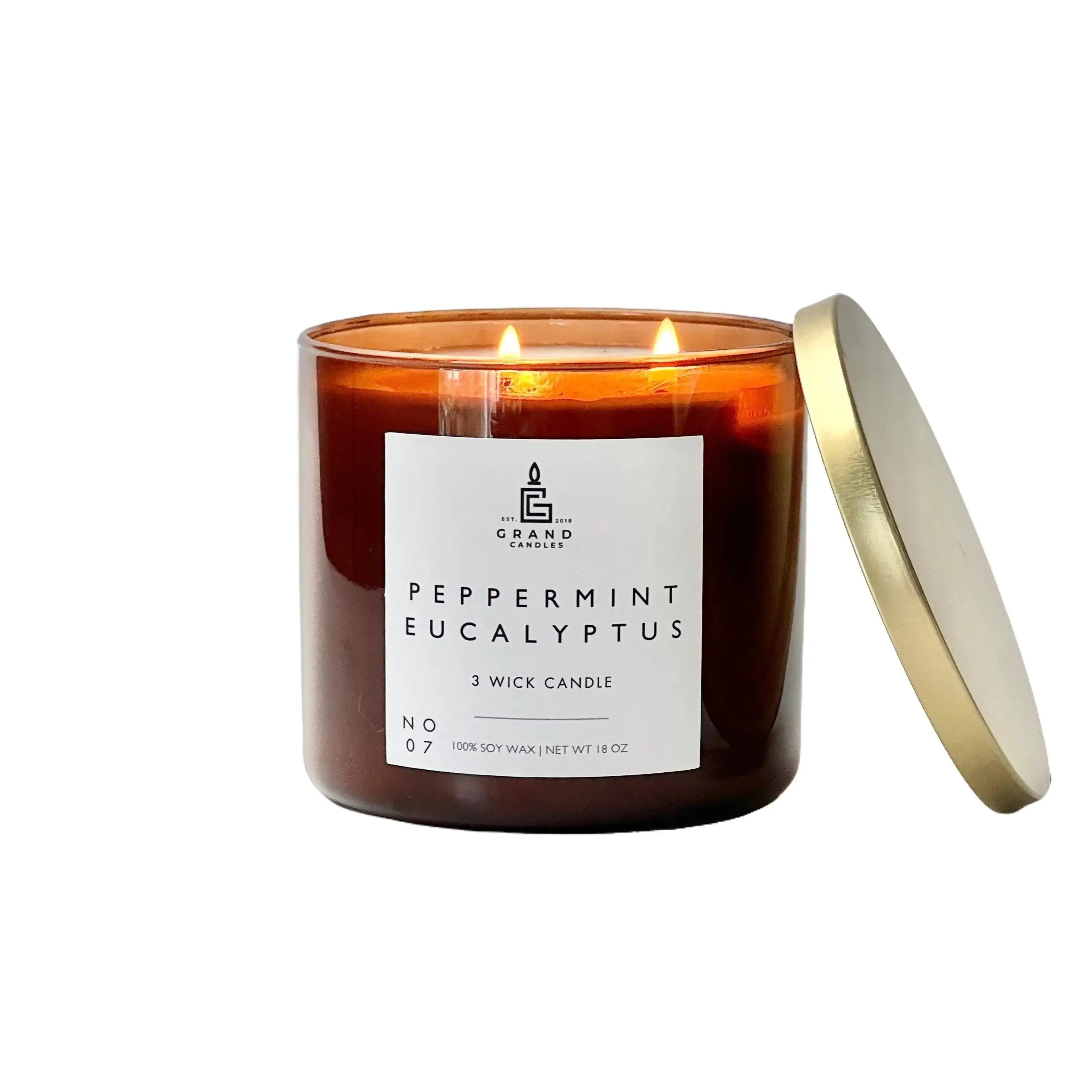 White Eucalyptus Candle