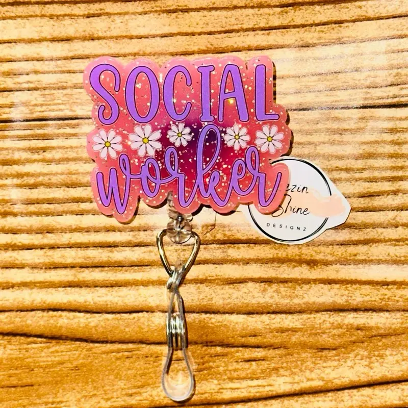 Social Worker Badge Reel
