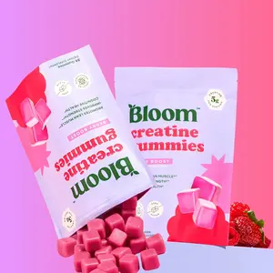 Creatine Bloom Gummies Bundle 2 Packs - Energy, Cognitive Health & Post-Workout Muscle Recovery Promotes & Muscle Improves Strength Cognitive Health