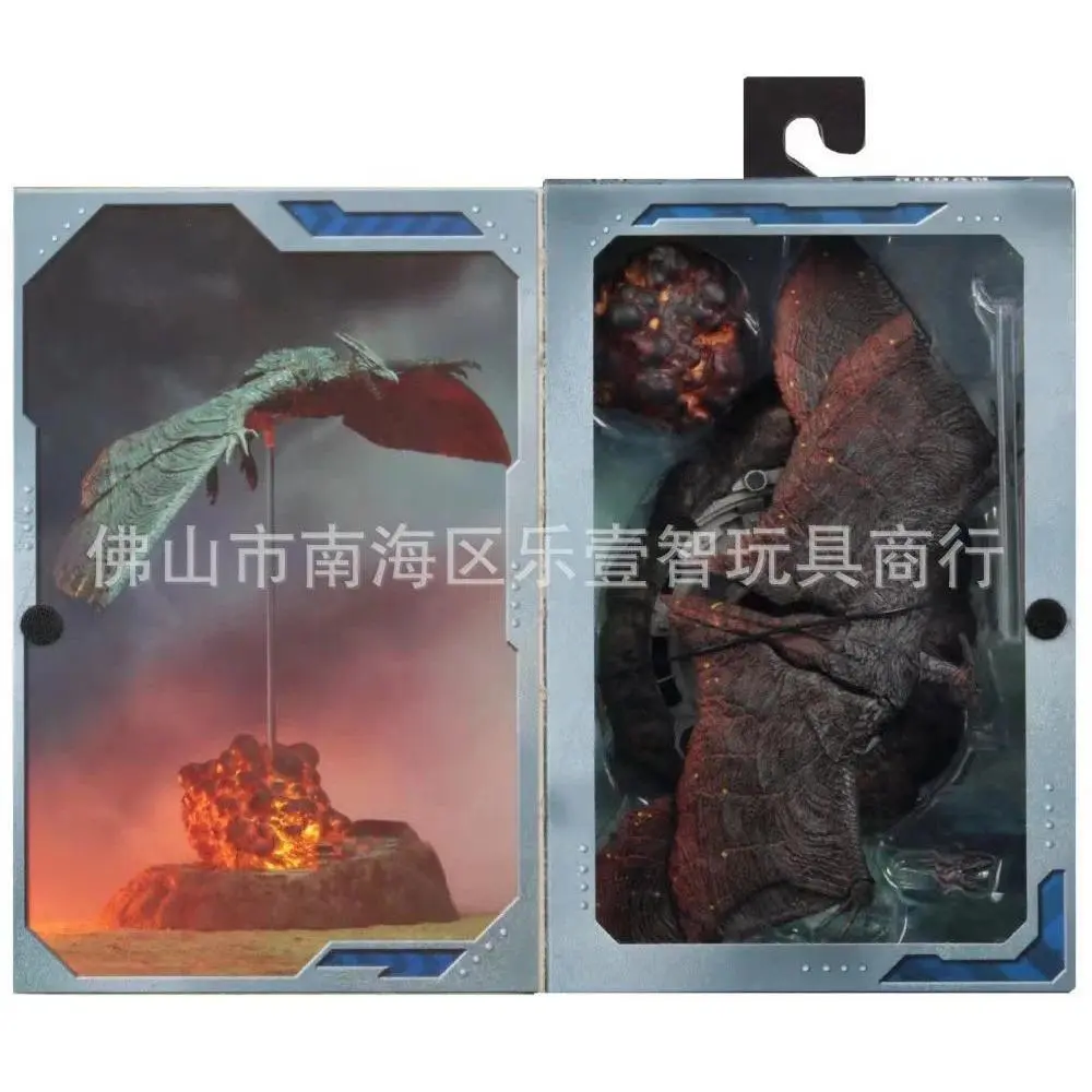 18cm Godzilla Movie Rodan Vs. Mothra Pvc Action Figure Collectible Model Toy Monster Joint Movable Dinosaur Gift
