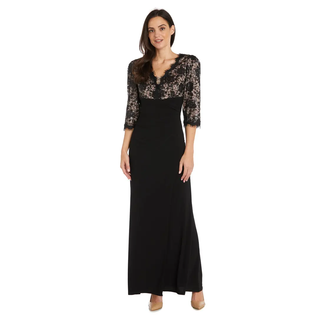 R&M Richards 1566 Long Formal Mother of the Bride Dress
