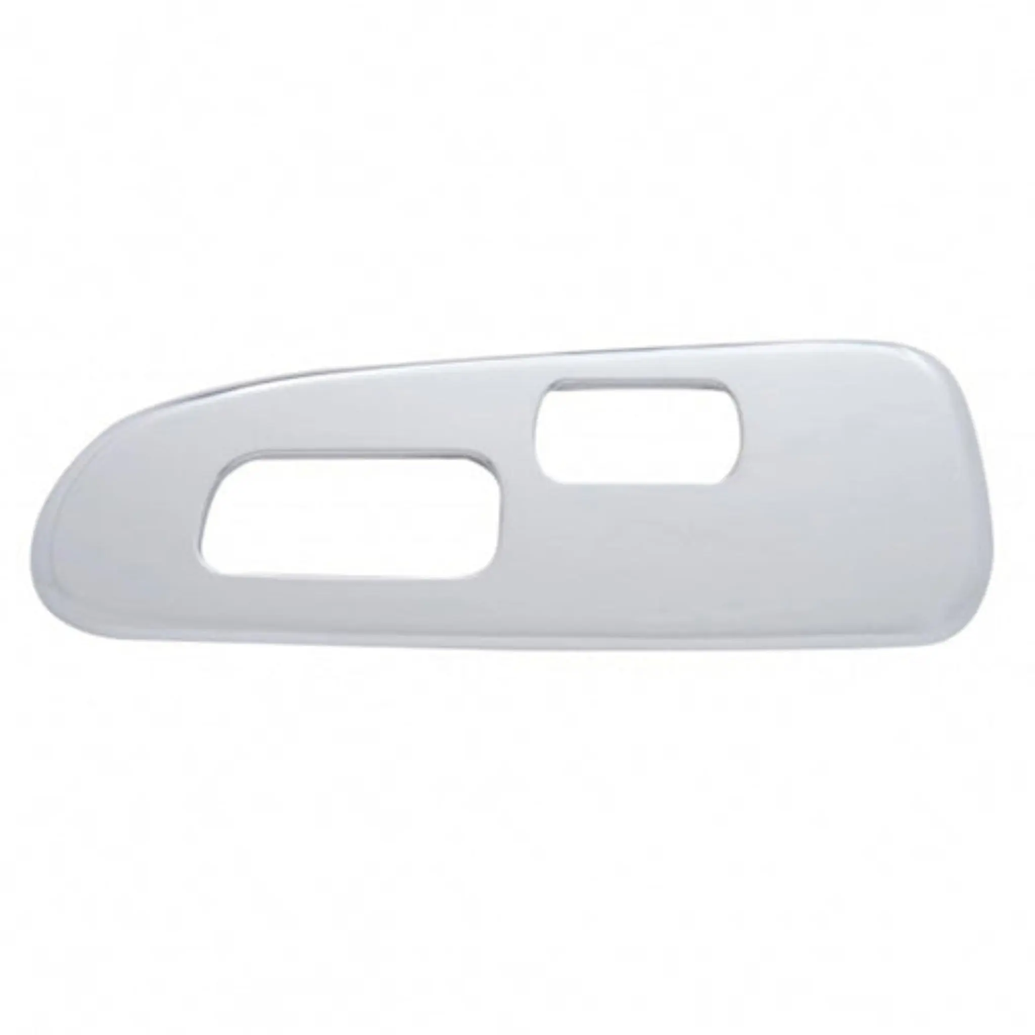 United Pacific Chrome Driver Door Control Switch Panel, Automotive Interior Accessory for Peterbilt Truck